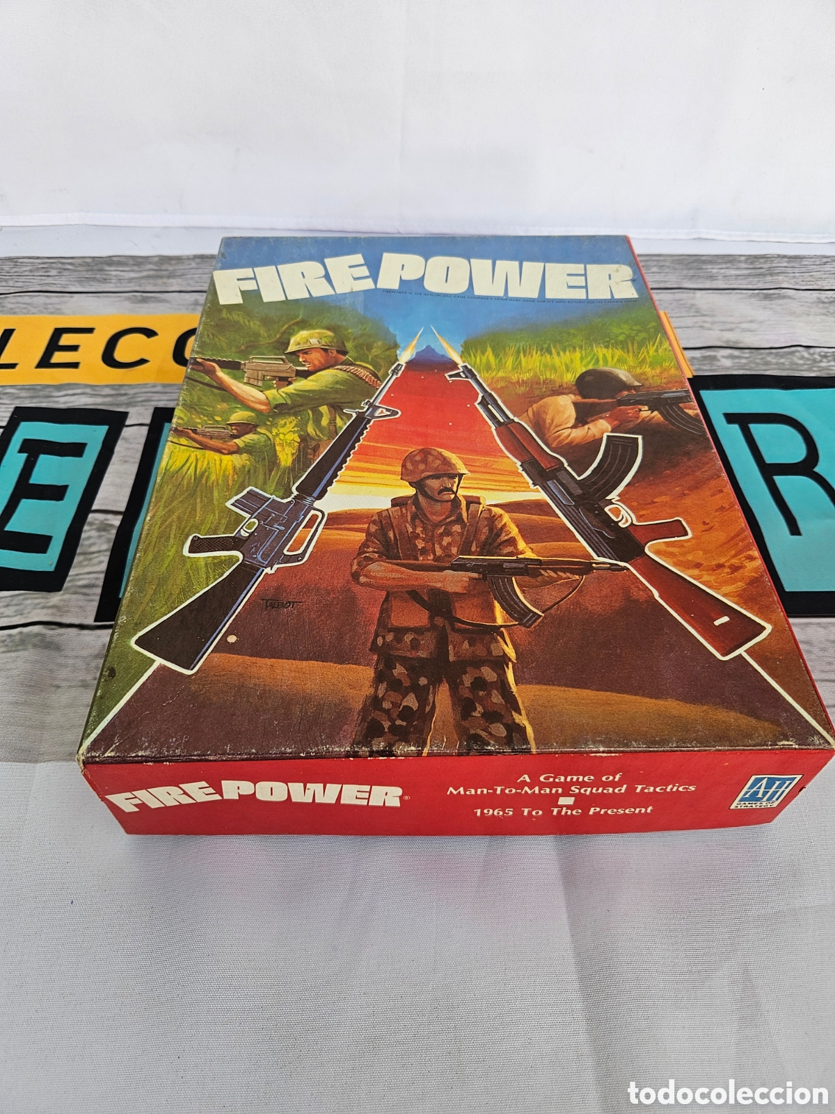 Juegos de mesa: JUEGO DE MESA. FIRE POWER. A GAME OF MAN TO MAN SQUAD TACTICS 1965 TO THE PRESENT. AH. THE AVALON..