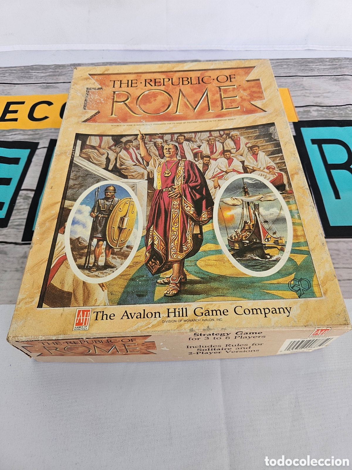 Juegos de mesa: JUEGO DE MESA. THE REPUBLIC IF ROME. THE AVALON HILL GAME COMPANY. AH
