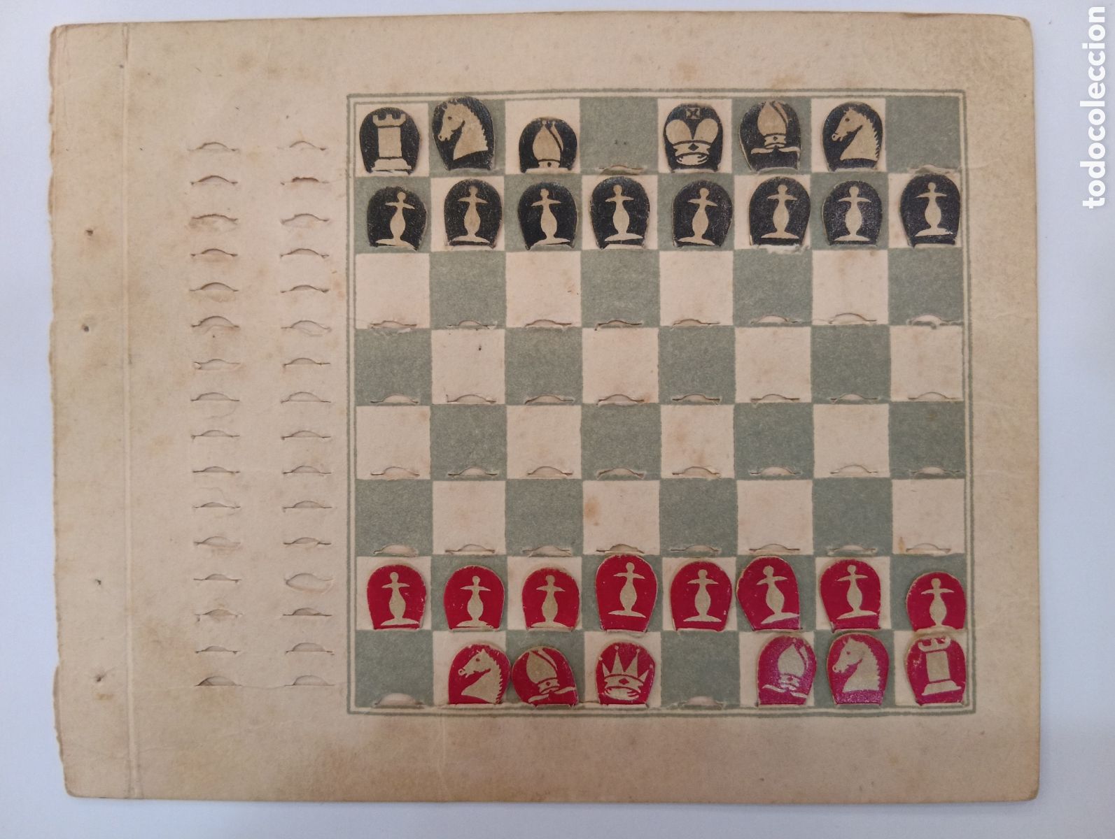 Juegos de mesa: Ajedrez de bolsillo para ajedrez postal. - Foto 1