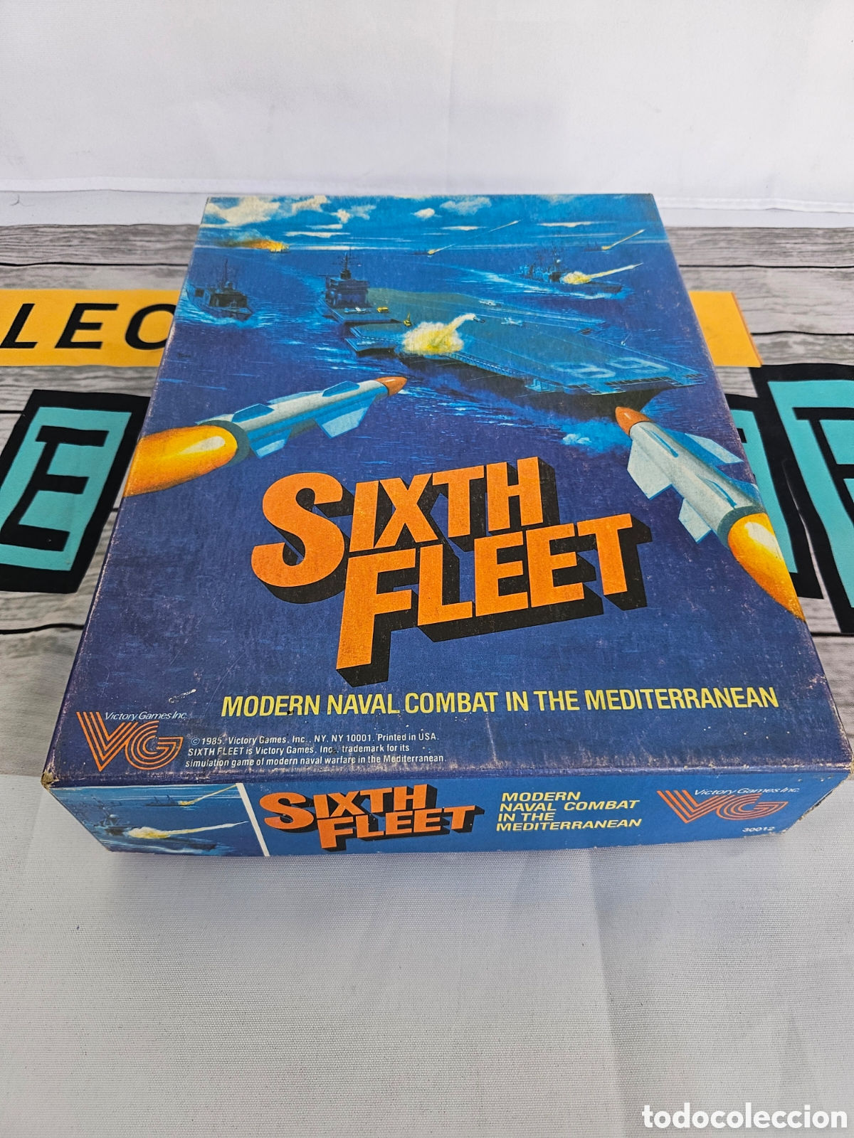 Juegos de mesa: JUEGO DE MESA SIXTH FLEET. MODERN NAVAL COMBAR IN THE MEDITERRABEAN. VICTIRY GAMES