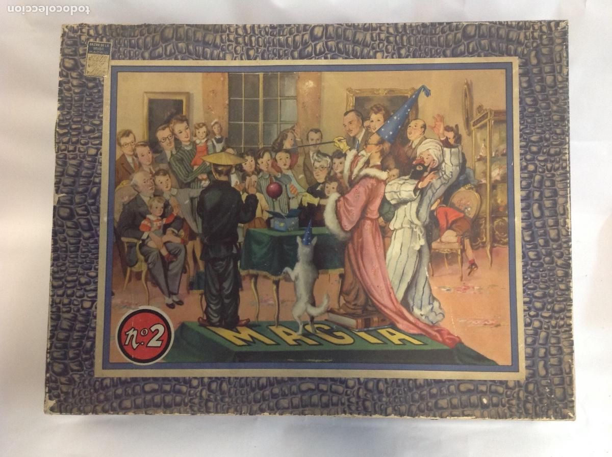 Juegos de mesa: Caja de magia N. 2 Enric Borras y C&iacute;a. A&ntilde;os 60