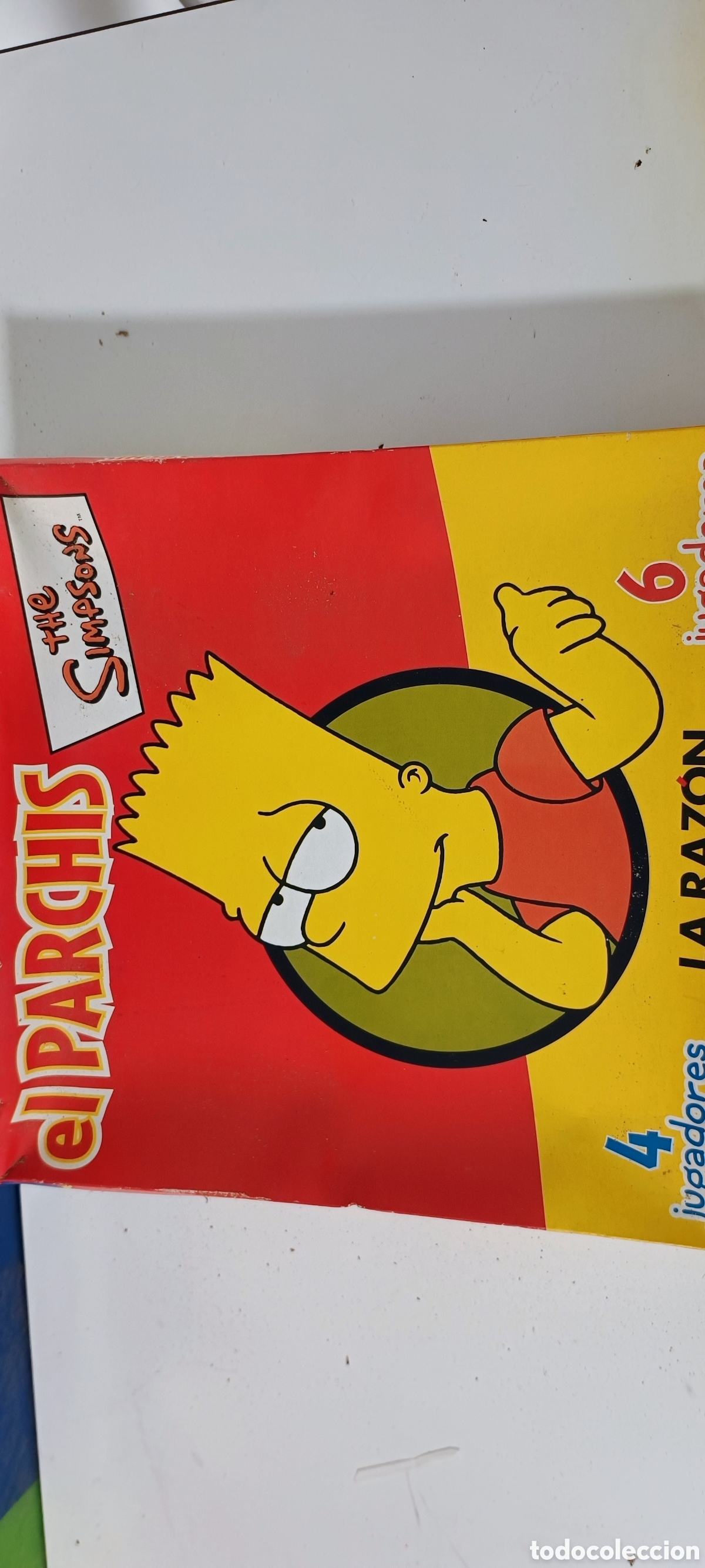 Juegos de mesa: Parch&iacute;s de los Simpsons 2002 - Foto 2