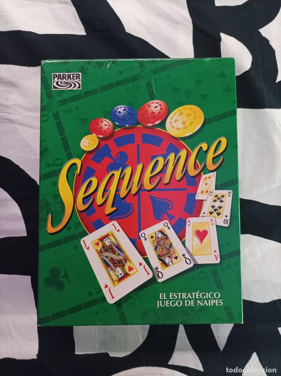 Juegos de mesa: Juego de mesa Sequence Parker versi&oacute;n 1997