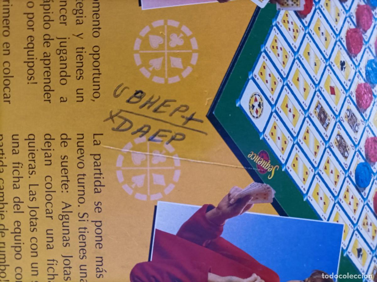 Juegos de mesa: Juego de mesa Sequence Parker versi&oacute;n 1997 - Foto 3