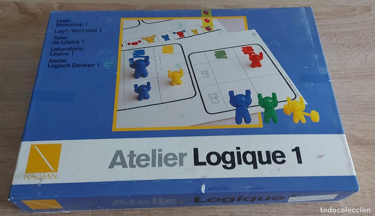 Juegos de mesa: Juegonde mesa ATELIER LOGIQUE 1 NATHAN LABORATORIO LOGICO