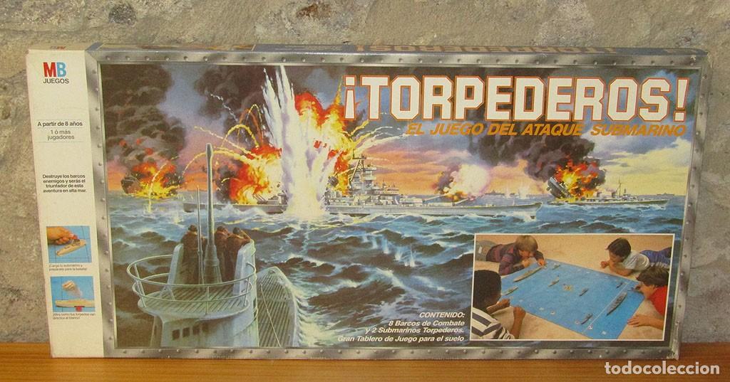 Juegos de mesa: TORPEDEROS DE MB JUEGOS - NUEVO Y EN SU CAJA ORIGINAL - COMPLETO - A&Ntilde;OS 80 - GUERRA DE BARCOS