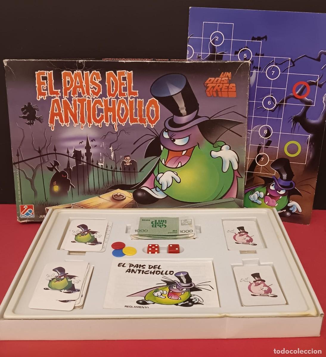 Juegos de mesa: JUEGO DE MESA EL PAIS DEL ANTILLOCHO UN DOS TRES DALMAU