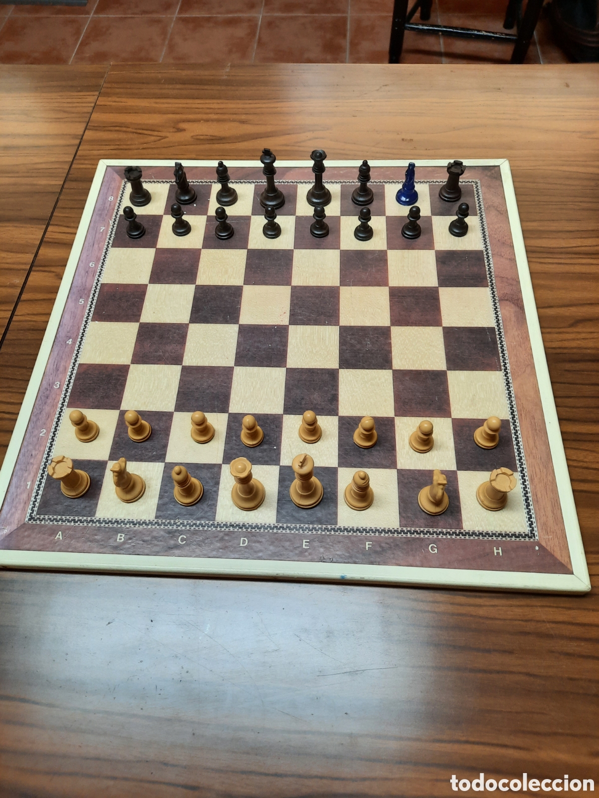 Juegos de mesa: Figuras de ajedrez vintage Staunton n&deg;3