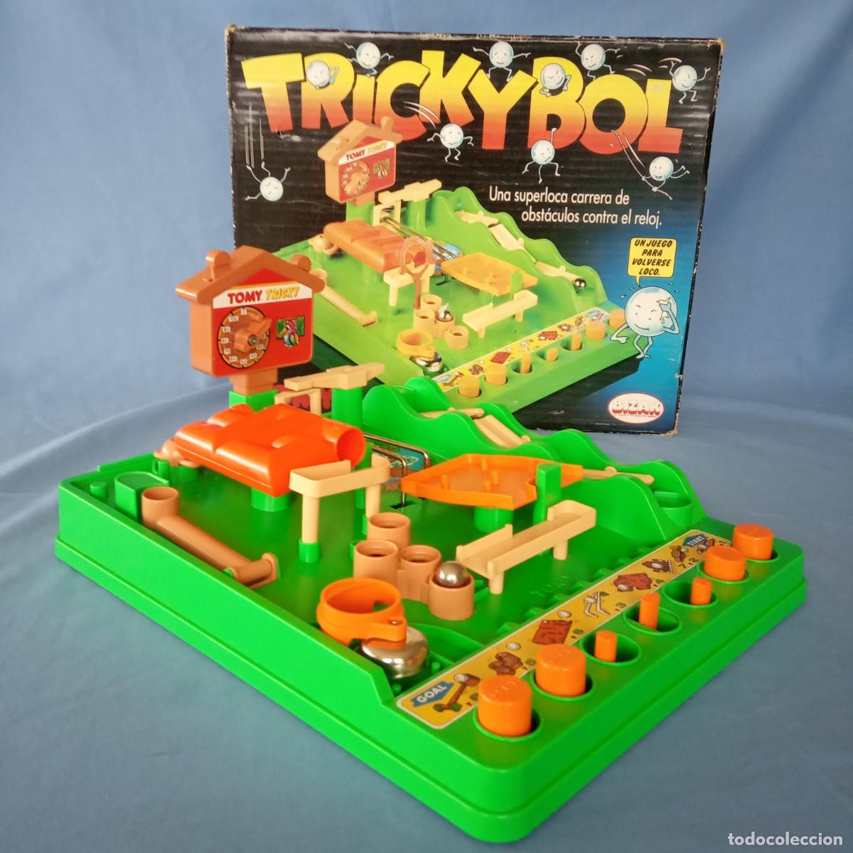 Juegos de mesa: Juego Trickybol (Tomy / Bizak) - A&ntilde;os 80