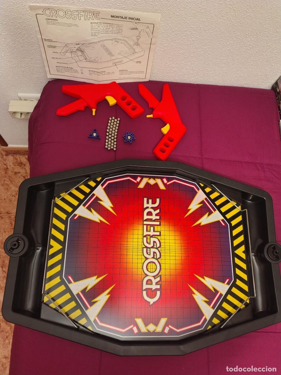 Juegos de mesa: Crossfire MB ref 4842 vintage a&ntilde;os 80 &ndash; Completo - Foto 7