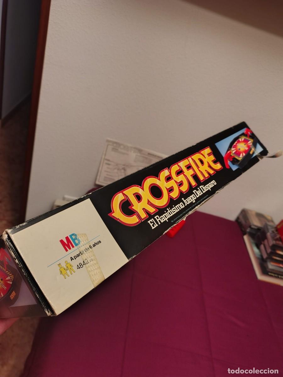 Juegos de mesa: Crossfire MB ref 4842 vintage a&ntilde;os 80 &ndash; Completo - Foto 8