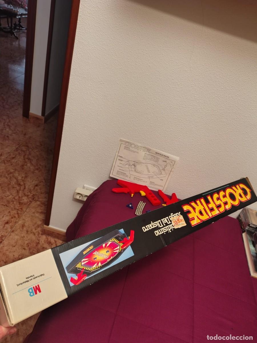 Juegos de mesa: Crossfire MB ref 4842 vintage a&ntilde;os 80 &ndash; Completo - Foto 9