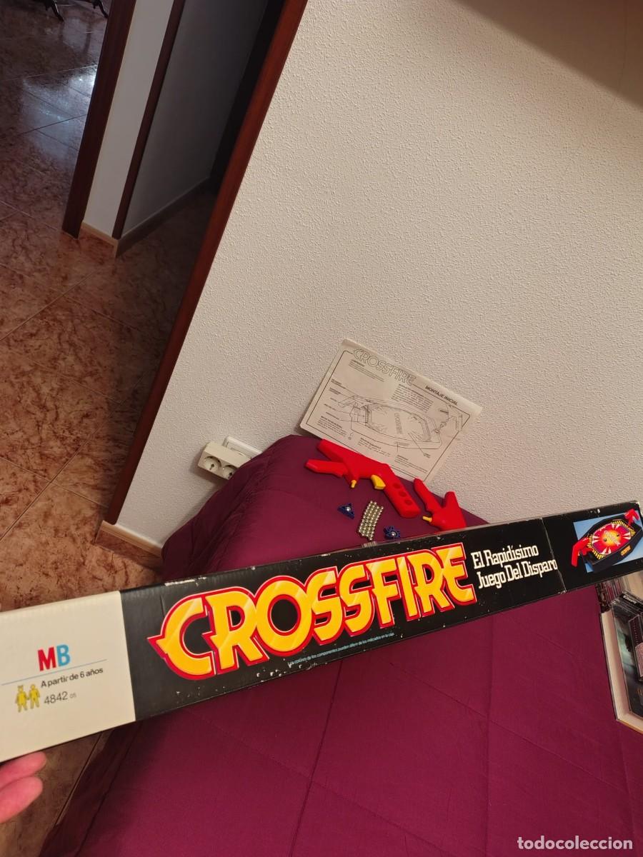 Juegos de mesa: Crossfire MB ref 4842 vintage a&ntilde;os 80 &ndash; Completo - Foto 10