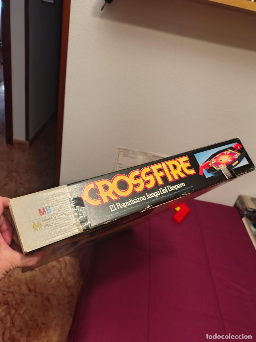 Juegos de mesa: Crossfire MB ref 4842 vintage a&ntilde;os 80 &ndash; Completo - Foto 11