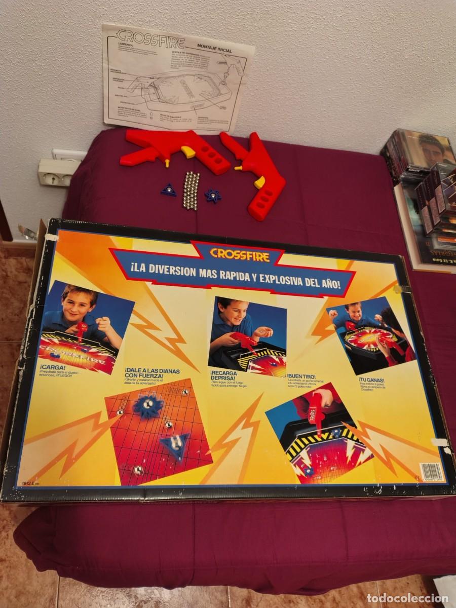 Juegos de mesa: Crossfire MB ref 4842 vintage a&ntilde;os 80 &ndash; Completo - Foto 12