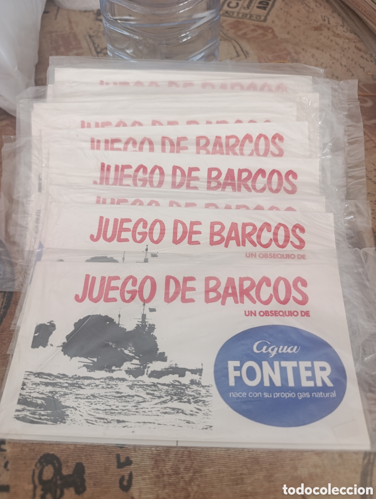Juegos de mesa: Lote 10 Juego Barcos Obsequio Fonter