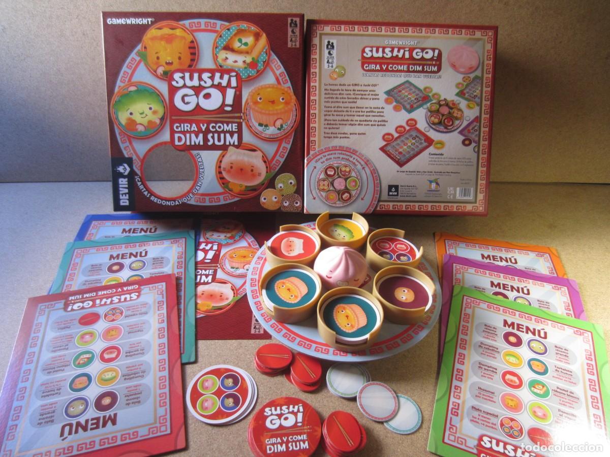 Juegos de mesa: Sushi Go Gira y Come Dim Sum (Devir)
