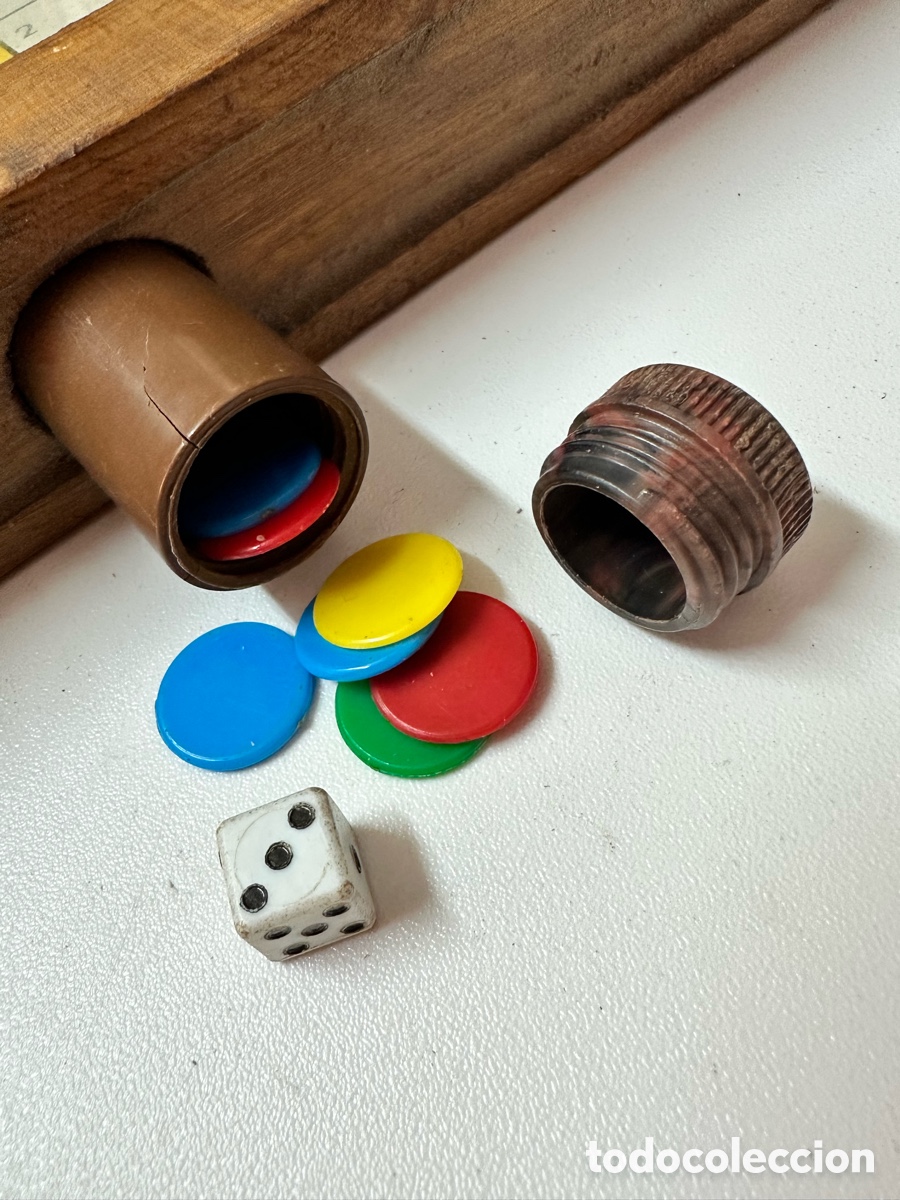 Juegos de mesa: Antiguo parches de madera - Foto 3