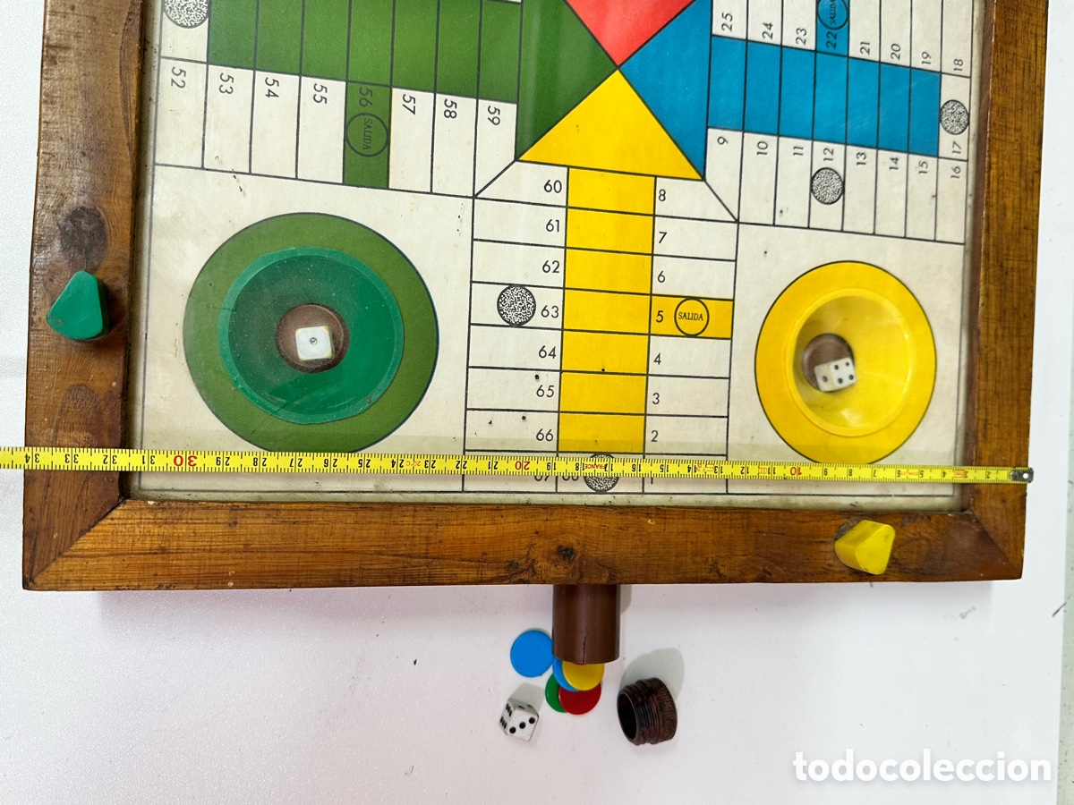 Juegos de mesa: Antiguo parches de madera - Foto 4