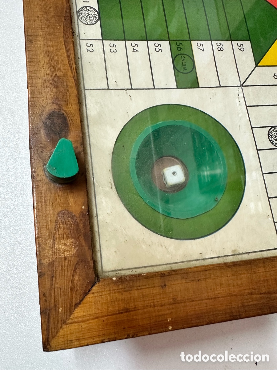 Juegos de mesa: Antiguo parches de madera - Foto 6