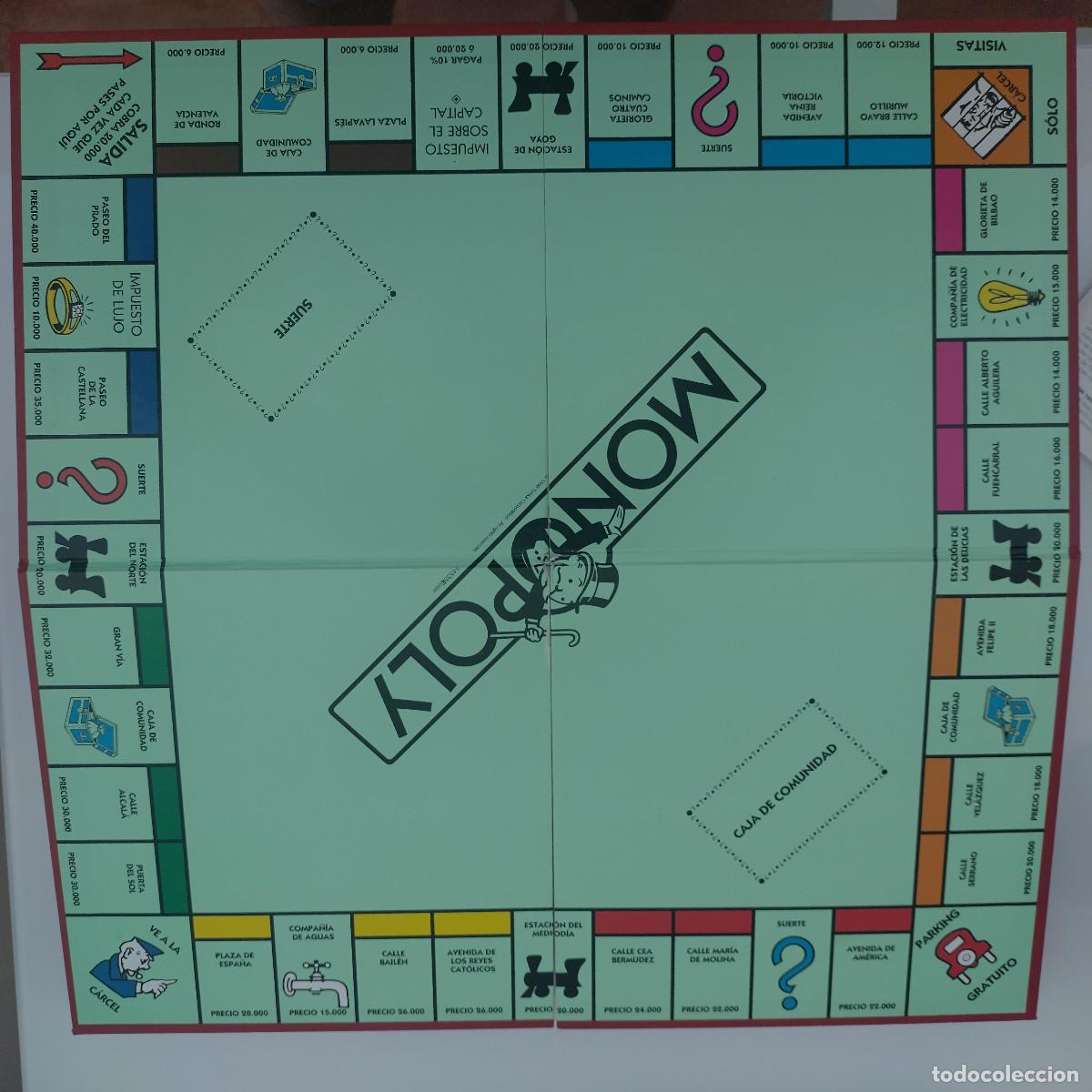 Juegos de mesa: Monopoly cl&aacute;sico. Juego de mesa a&ntilde;o 2000 - Foto 3