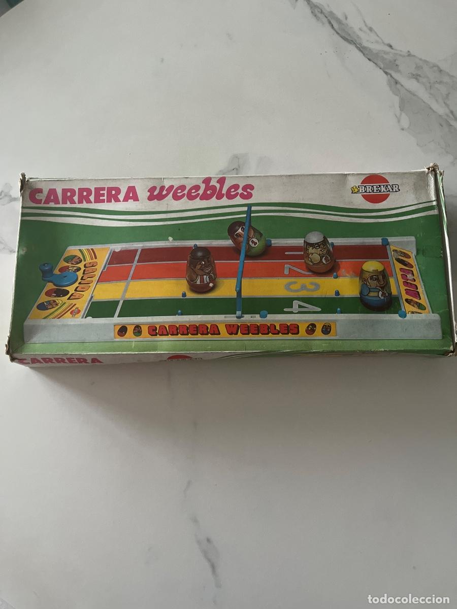 Juegos de mesa: Antigua caja de Carrera Weebles de Brekar.