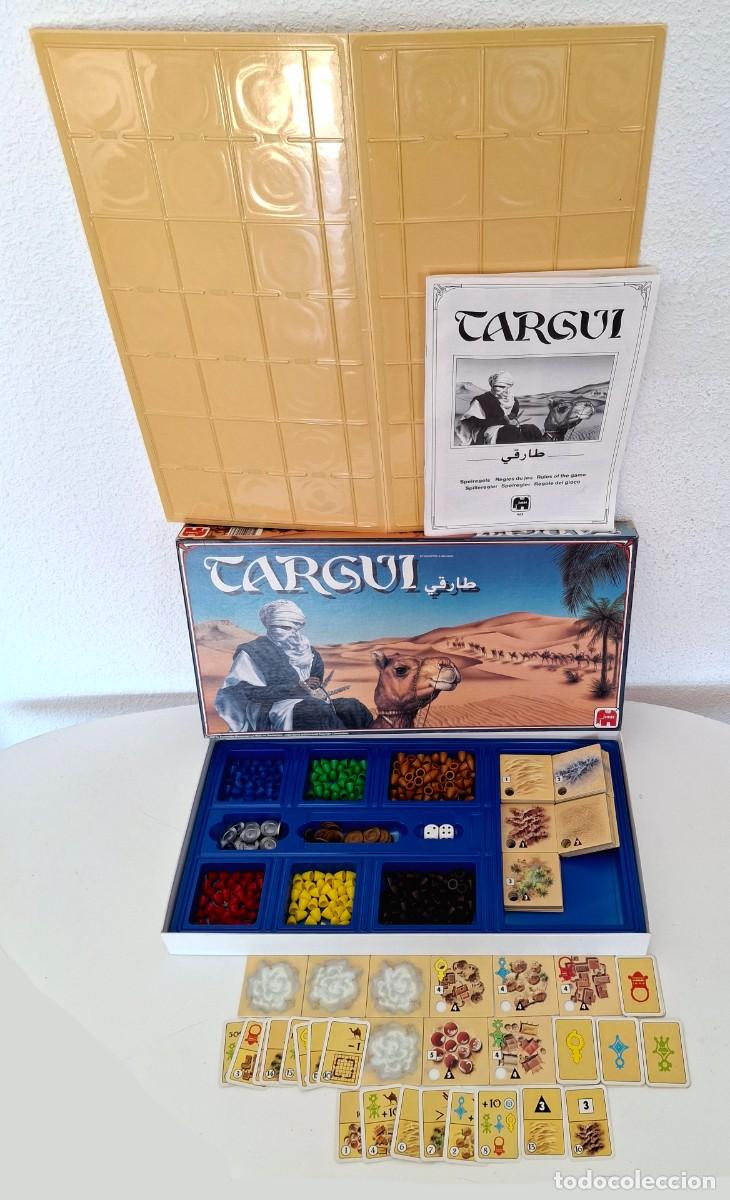 Juegos de mesa: Juego de mesa Targui de Jumbo 1987 Completo con instrucciones fichas tarjetas tablero dados