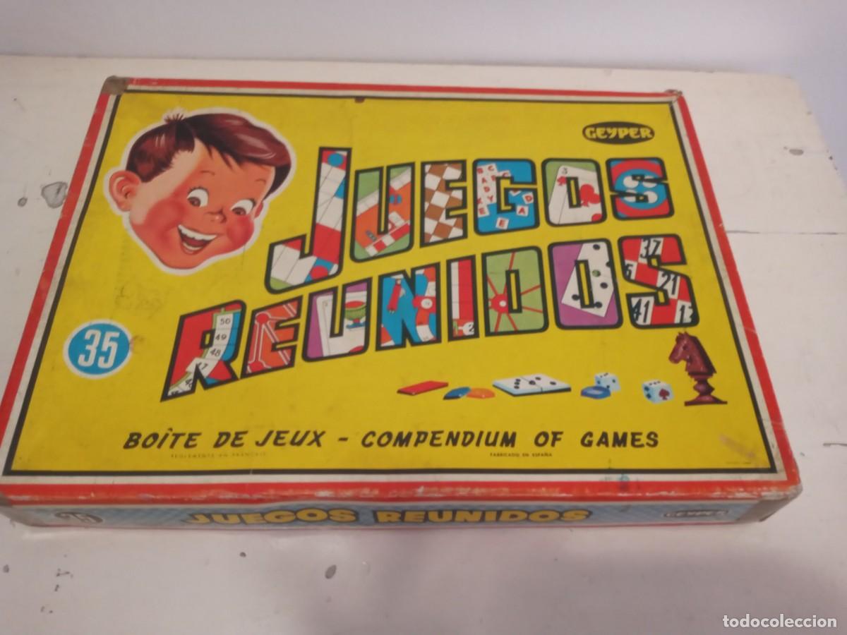 Juegos de mesa: JUEGOS REUNIDOS GEYPER - ESTUCHE N&ordm; 35 VINTAGE A&Ntilde;OS 70