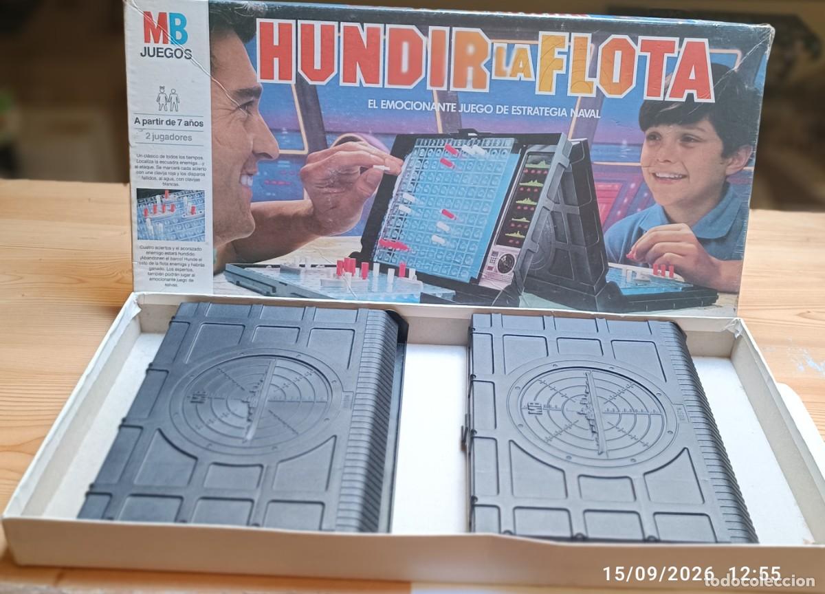 Juegos de mesa: HUNDIR LA FLOTA, 2 JUGADORES