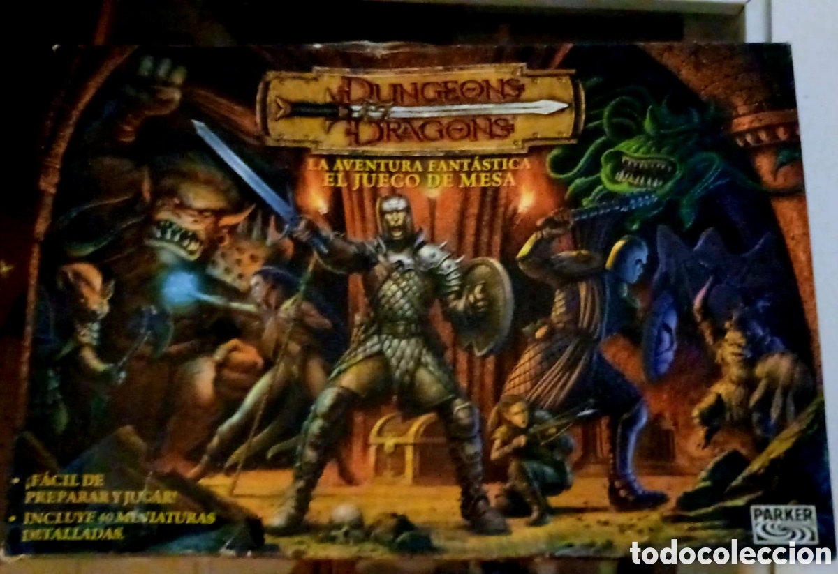 Juegos de mesa: DUNGEONS & DRAGONS &ndash; LA AVENTURA FANT&Aacute;STICA Parker / Hasbro &ndash; 2003