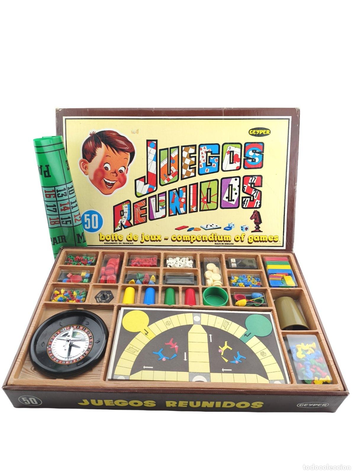Juegos de mesa: Juegos Reunidos Geyper - Edici&oacute;n N&ordm; 50 (Industrias Geyper, S.A., Valencia)