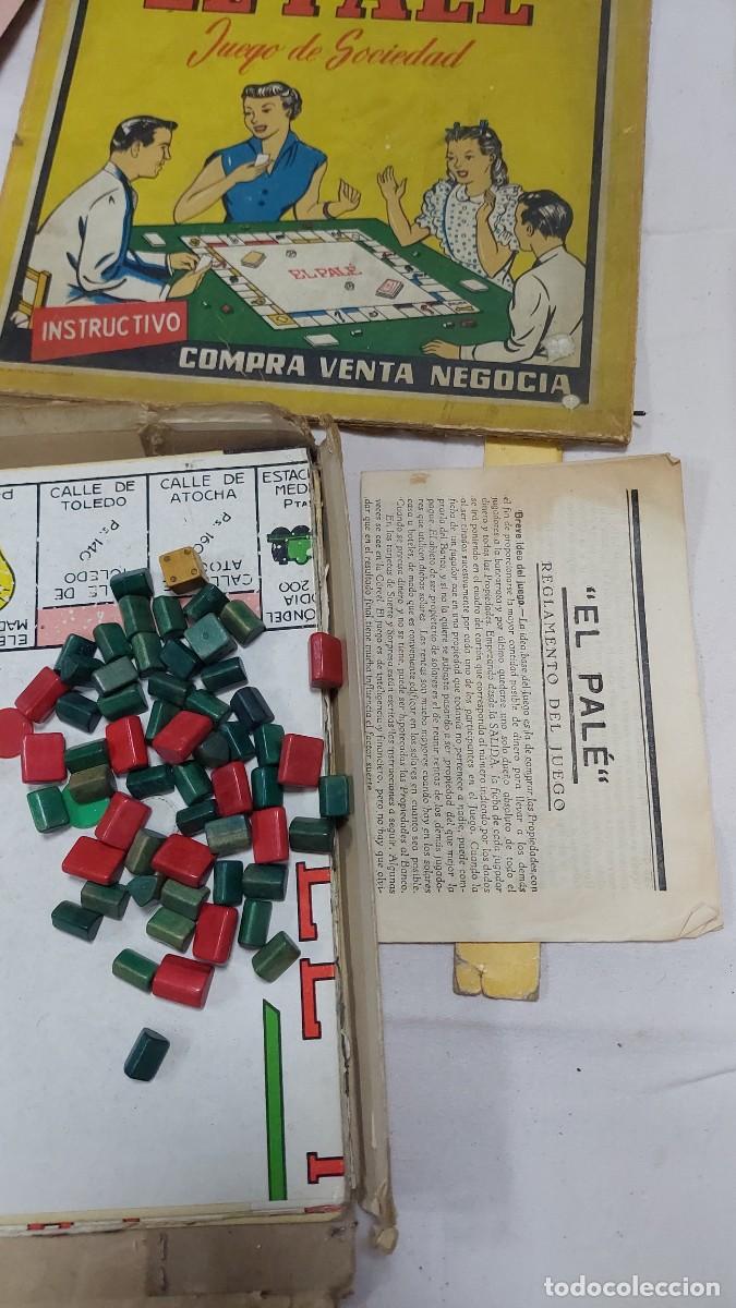 Juegos de mesa: Antiguo juego de Pal&eacute; - Foto 3