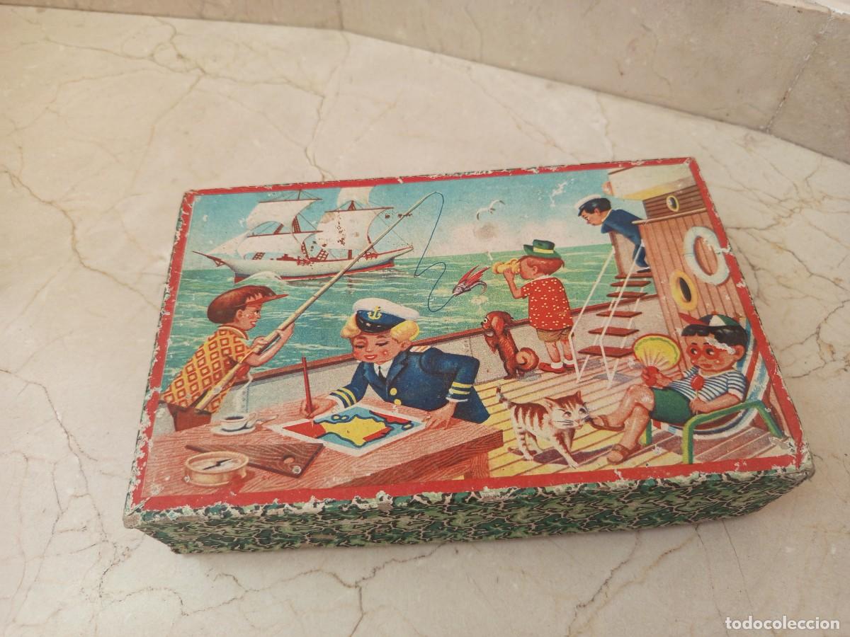 Juegos de mesa: Antiguo rompecabezas de los a&ntilde;os 30-40