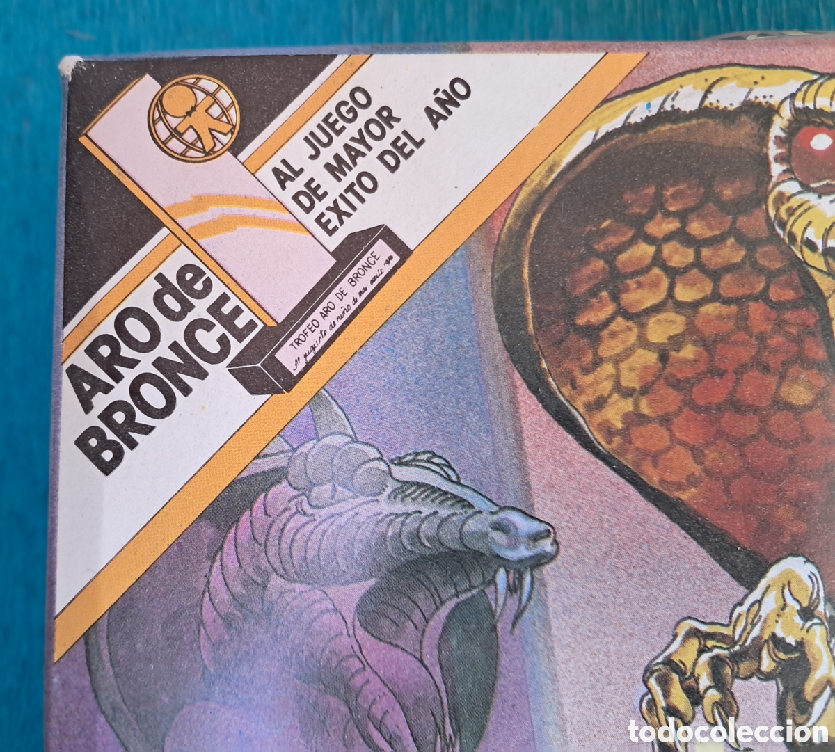 Juegos de mesa: CEFA. Imperio Cobra. Caja vacia con mencion al premio Aro de Bronce. A&ntilde;os 80