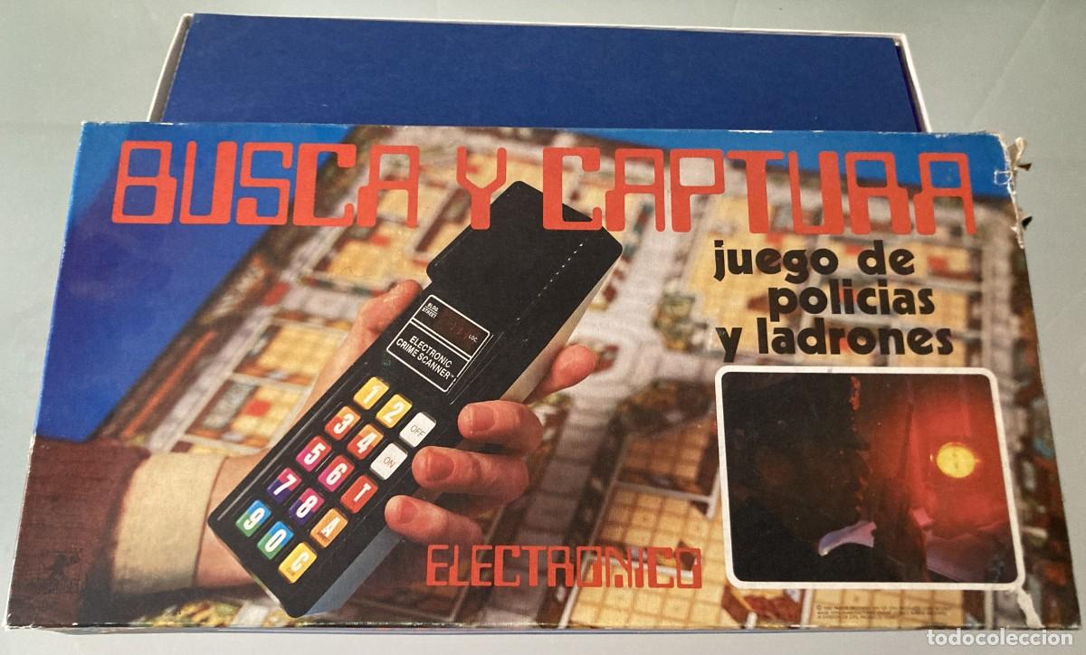 Juegos de mesa: JUEGO DE MESA BUSCA Y CAPTURA - BORRAS - 1980 / Casi completo a falta del libro de instrucciones