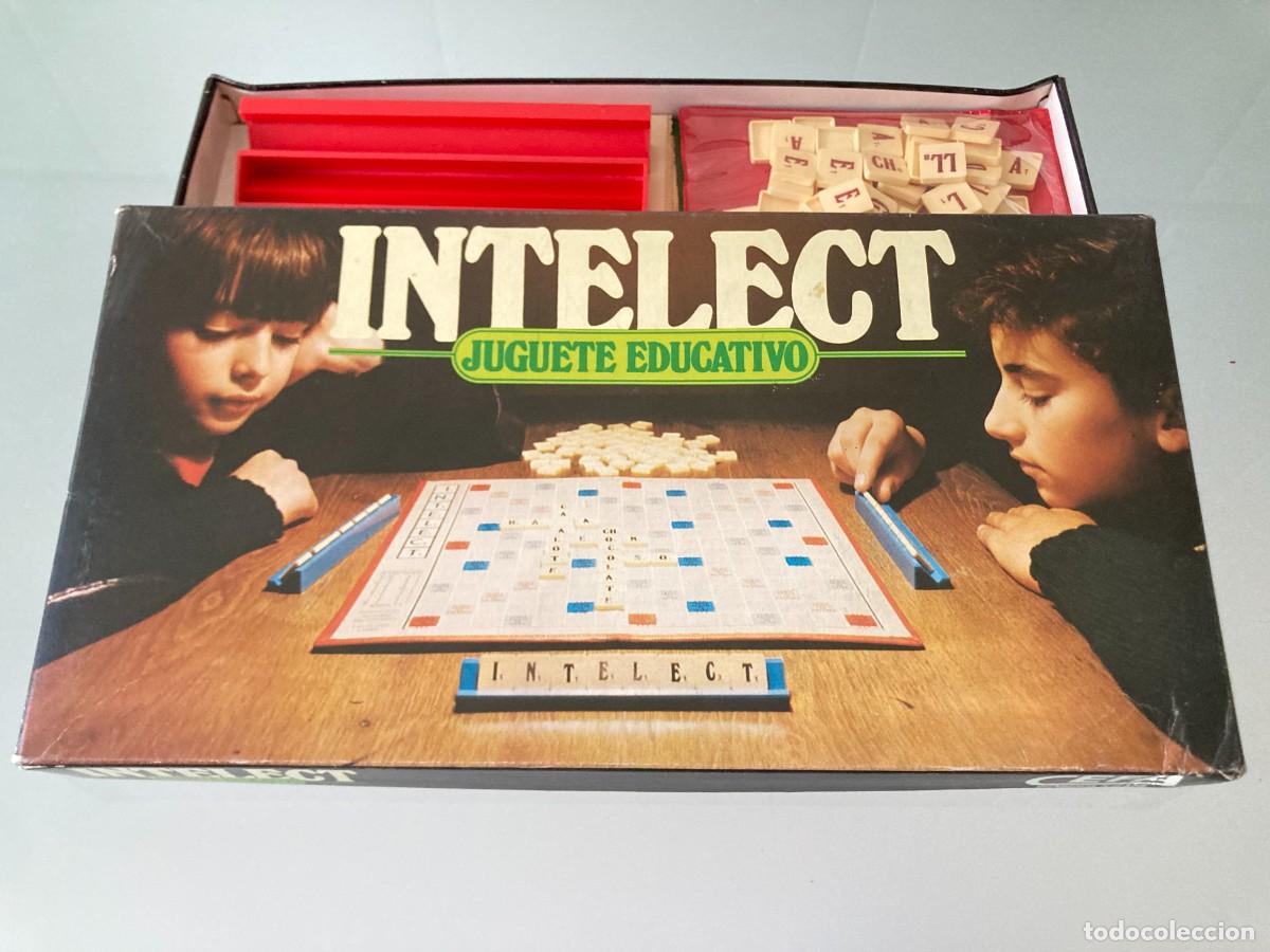 Juegos de mesa: JUEGO DE MESA INTELECT - CEFA (VERSION ESPA&Ntilde;OLA DEL SCRABBLE) / Casi completo