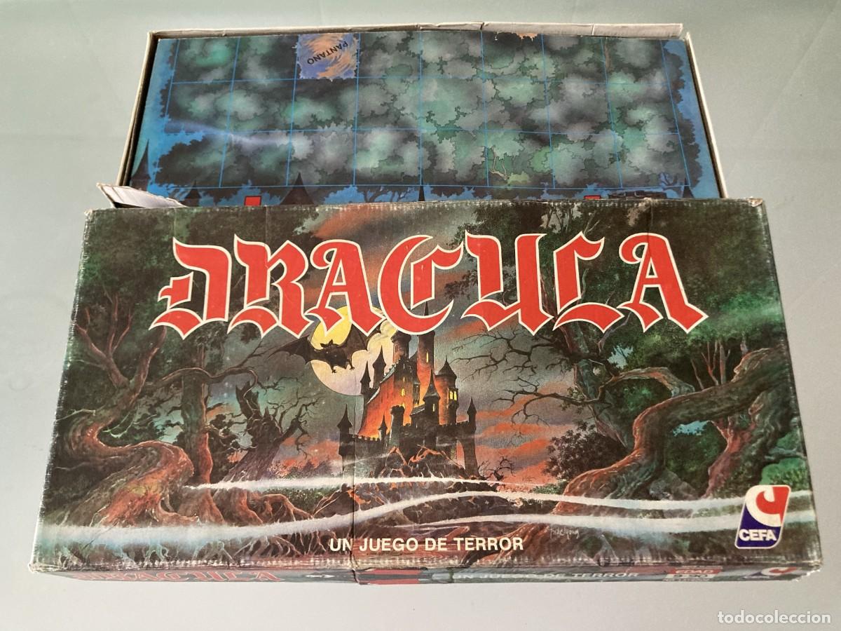 Juegos de mesa: JUEGO DE MESA DRACULA - CAJA GRANDE - CEFA / Casi completo a falta del libro instrucciones y 1 ficha
