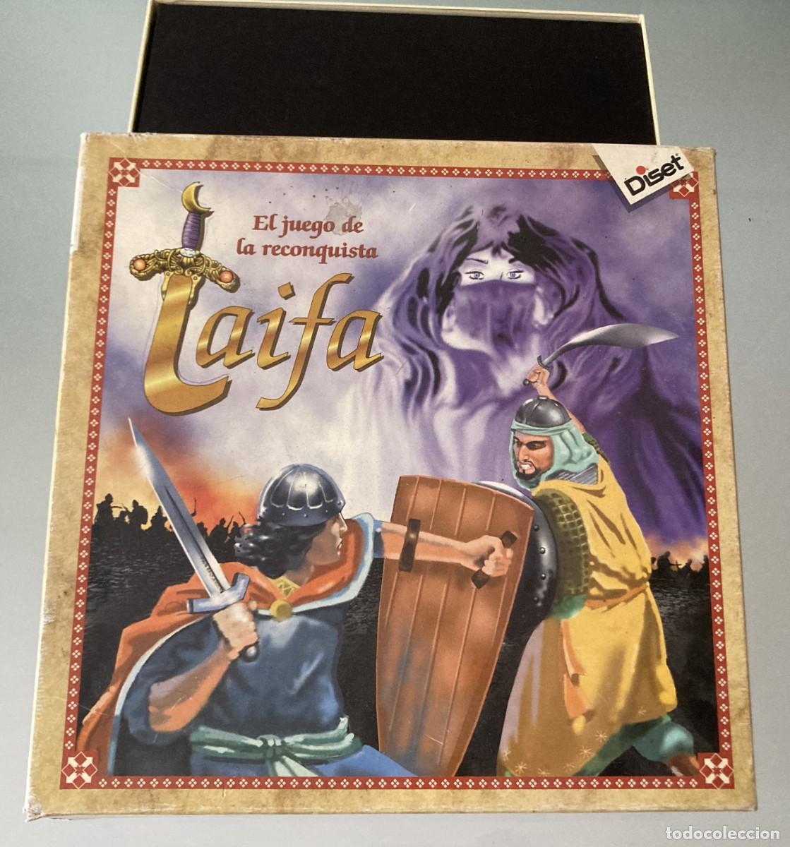 Juegos de mesa: JUEGO DE MESA TAIFA - EL JUEGO DE LA RECONQUISTA - DISET / Incompleto