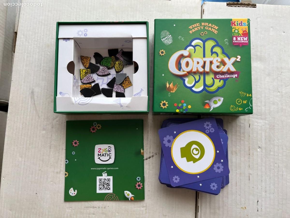 Juegos de mesa: CORTEX 2 CHALLENGE the brain party game kids - juego de mesa kreaten
