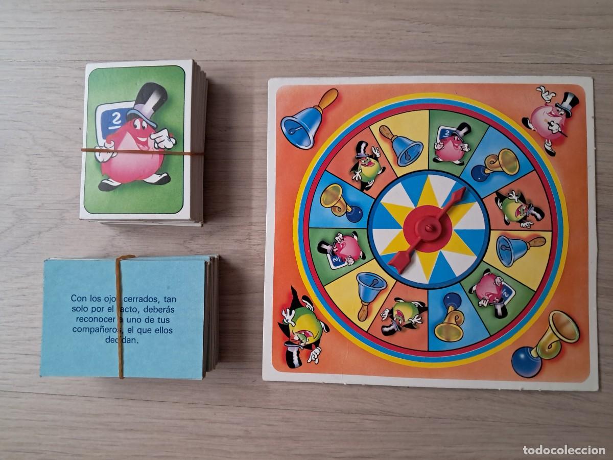 Juegos de mesa: Juego cartas ruleta programa TV 1, 2, 3. A&ntilde;os 90.