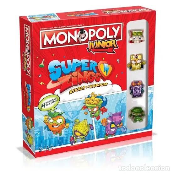 Juegos de mesa: Monopoly - SuperZings Monopoly Junior