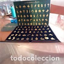 Juegos de mesa: COLECCI&Oacute;N DE LOS 50 AMULETOS DE LA SUERTE. BA&Ntilde;O DE ORO.