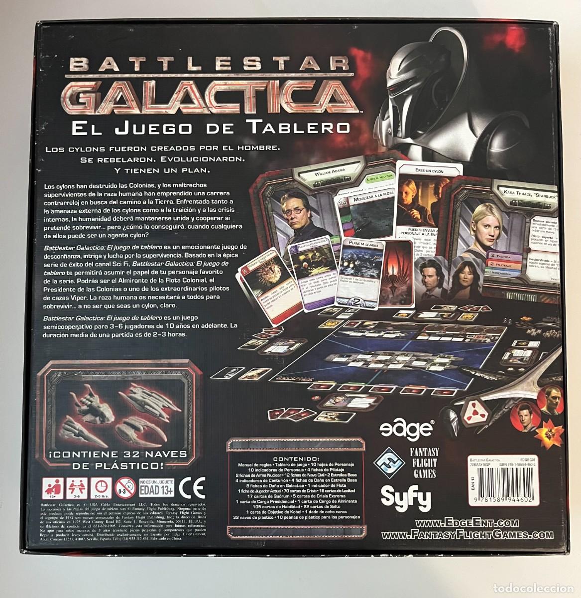 Juegos de mesa: Battlestar Galactica El Juego de Tablero Edge 2009 - Foto 3