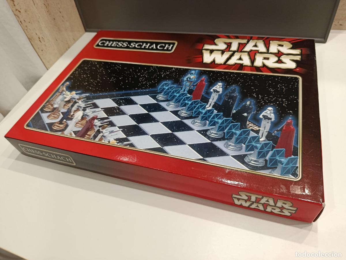 Juegos de mesa: AJEDREZ LA GUERRA DE LAS GALAXIAS - 3D CHESS GAME STAR WARS - EXCELENTE ESTADO