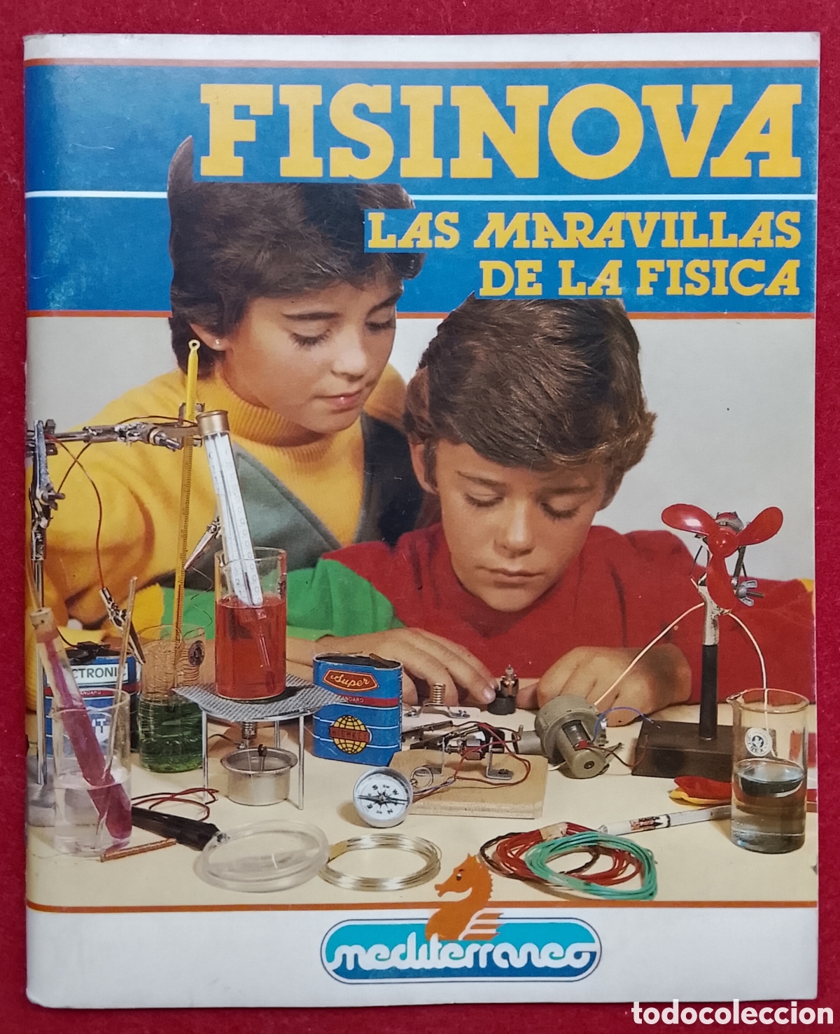 Juegos de mesa: Manual de Instrucciones Fisinova - Las Maravillas de la F&iacute;sica (Juguetes Mediterr&aacute;neo, A&ntilde;os 80/90)&raquo;