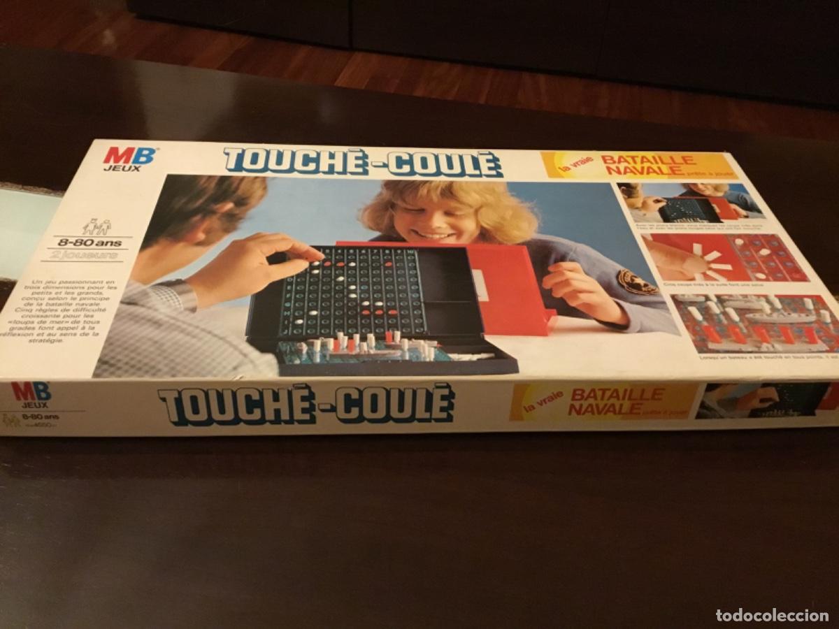Juegos de mesa: Antiguo juego MB Hundir la flota ,edicion francesa ,muy dificil ,muy buen estado