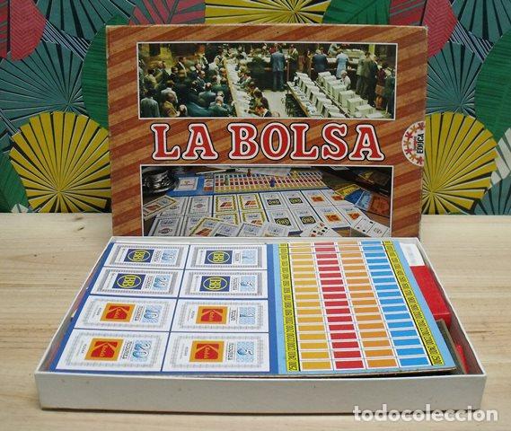 Juegos de mesa: Juego Mesa La Bolsa - Juegos Educa - A&ntilde;os 70