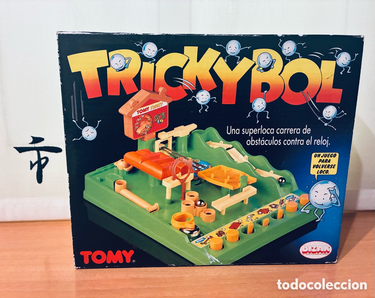Juegos de mesa: TrickyBol / Tricky Bol juego laberinto de Bizak (No incluye aro) &iexcl;EN MUY BUEN ESTADO!