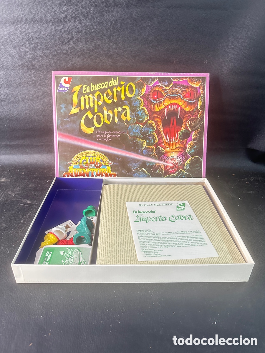 Juegos de mesa: En busca del imperio cobra. Juego de mesa.