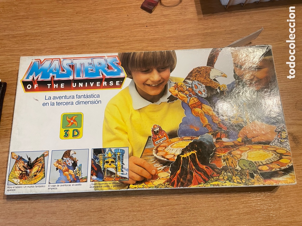 Juegos de mesa: Masters del Universo 3D Diset juego vintage a&ntilde;os 80